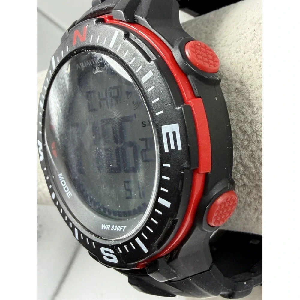 Armitron Pro-Sport 40/8391 New Battery Mens Digital‎ Watch 50MM 8.5
